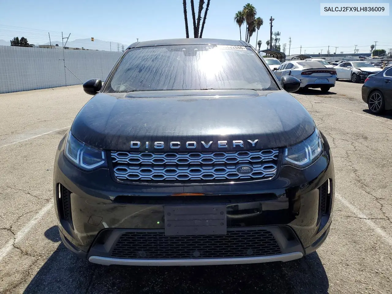 2020 Land Rover Discovery Sport S VIN: SALCJ2FX9LH836009 Lot: 59622086