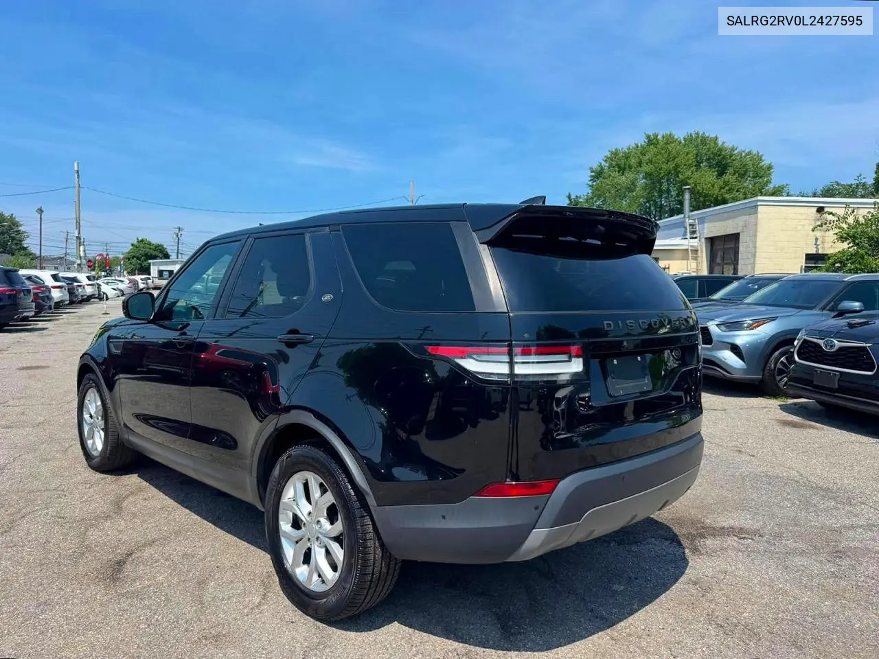 2020 Land Rover Discovery Se VIN: SALRG2RV0L2427595 Lot: 60191446