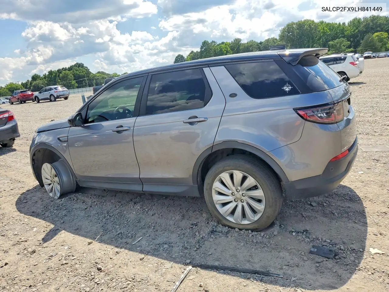 2020 Land Rover Discovery Sport Se VIN: SALCP2FX9LH841449 Lot: 60321316