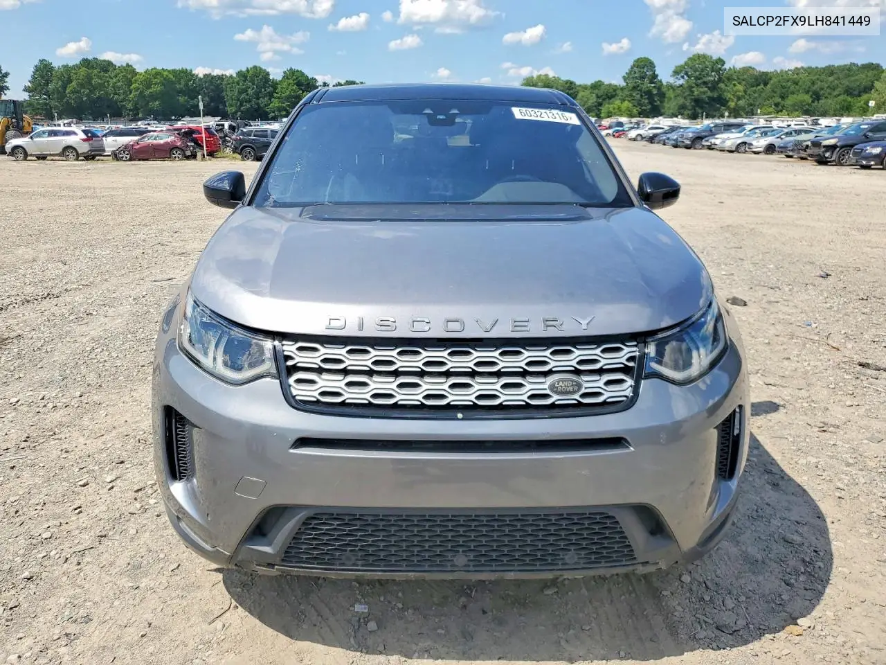 2020 Land Rover Discovery Sport Se VIN: SALCP2FX9LH841449 Lot: 60321316