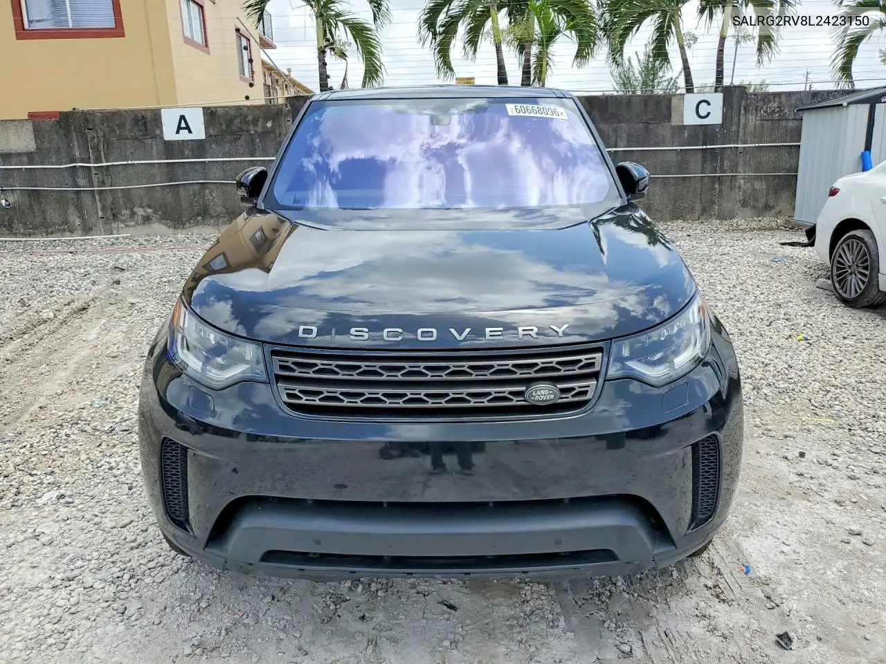 2020 Land Rover Discovery Se VIN: SALRG2RV8L2423150 Lot: 60668096