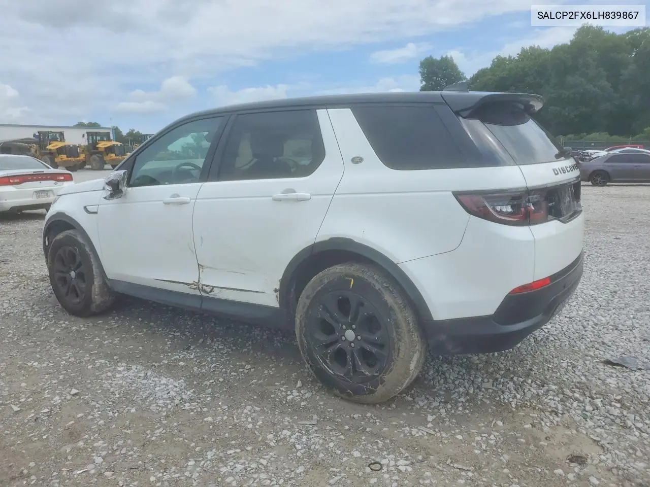 2020 Land Rover Discovery Sport Se VIN: SALCP2FX6LH839867 Lot: 61246966