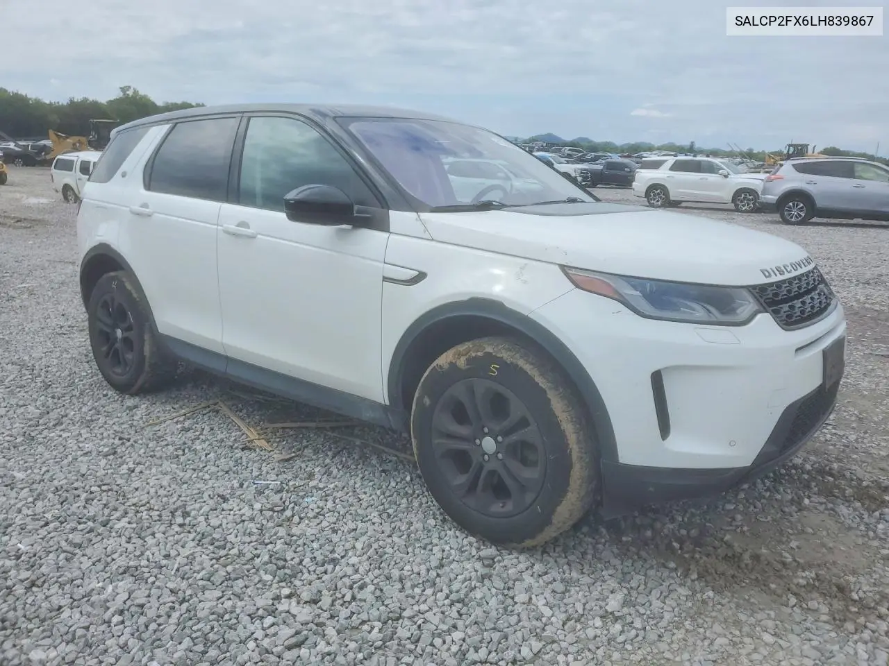 2020 Land Rover Discovery Sport Se VIN: SALCP2FX6LH839867 Lot: 61246966