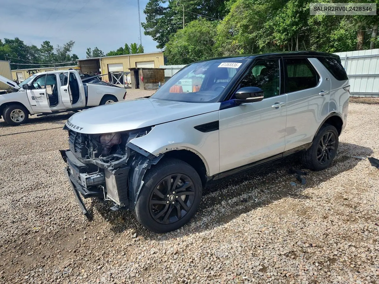 2020 Land Rover Discovery Hse VIN: SALRR2RV0L2428546 Lot: 61368836