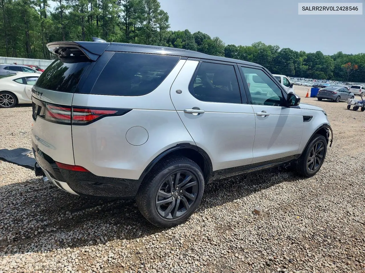 2020 Land Rover Discovery Hse VIN: SALRR2RV0L2428546 Lot: 61368836