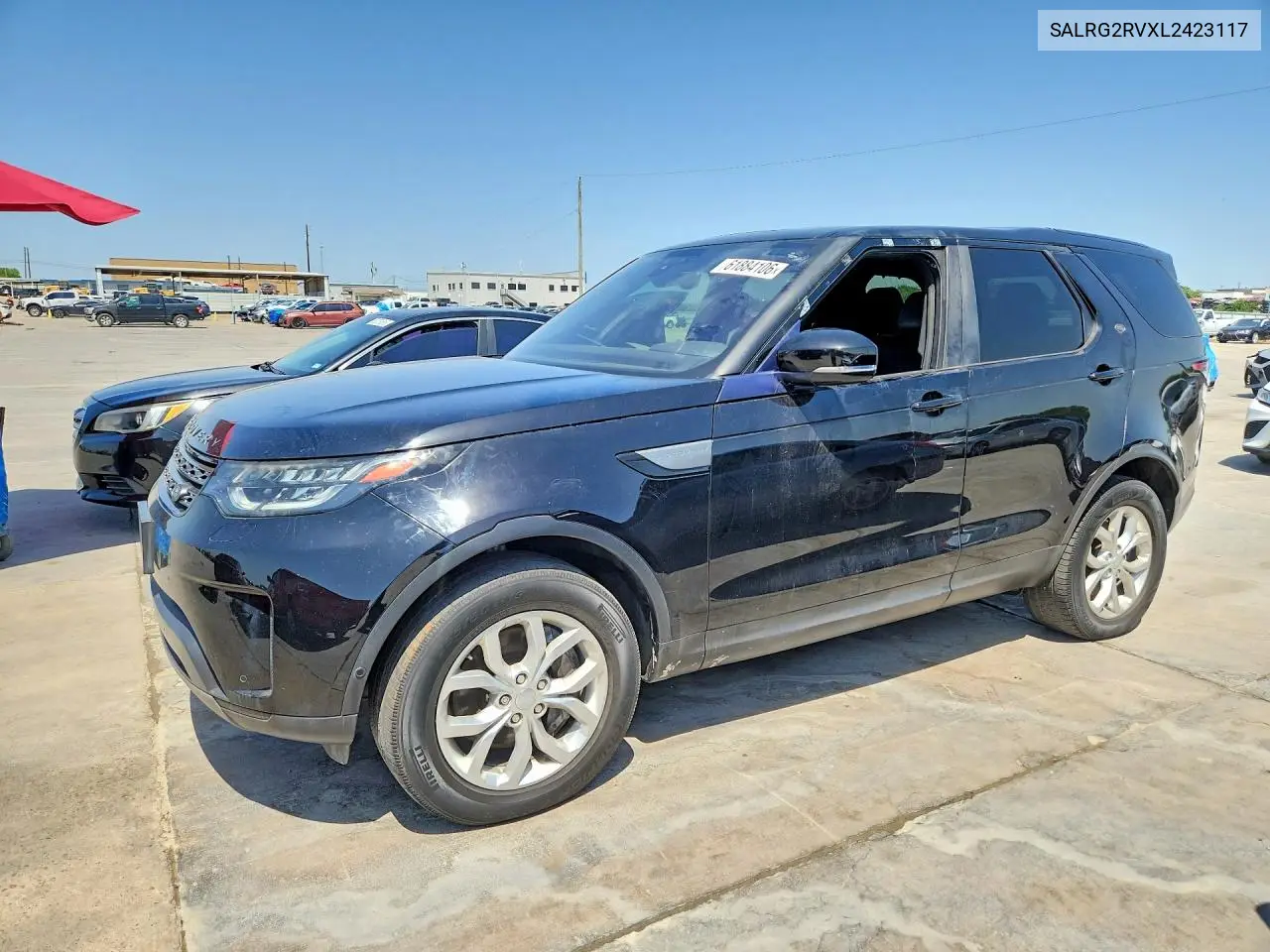 2020 Land Rover Discovery Se VIN: SALRG2RVXL2423117 Lot: 61884106