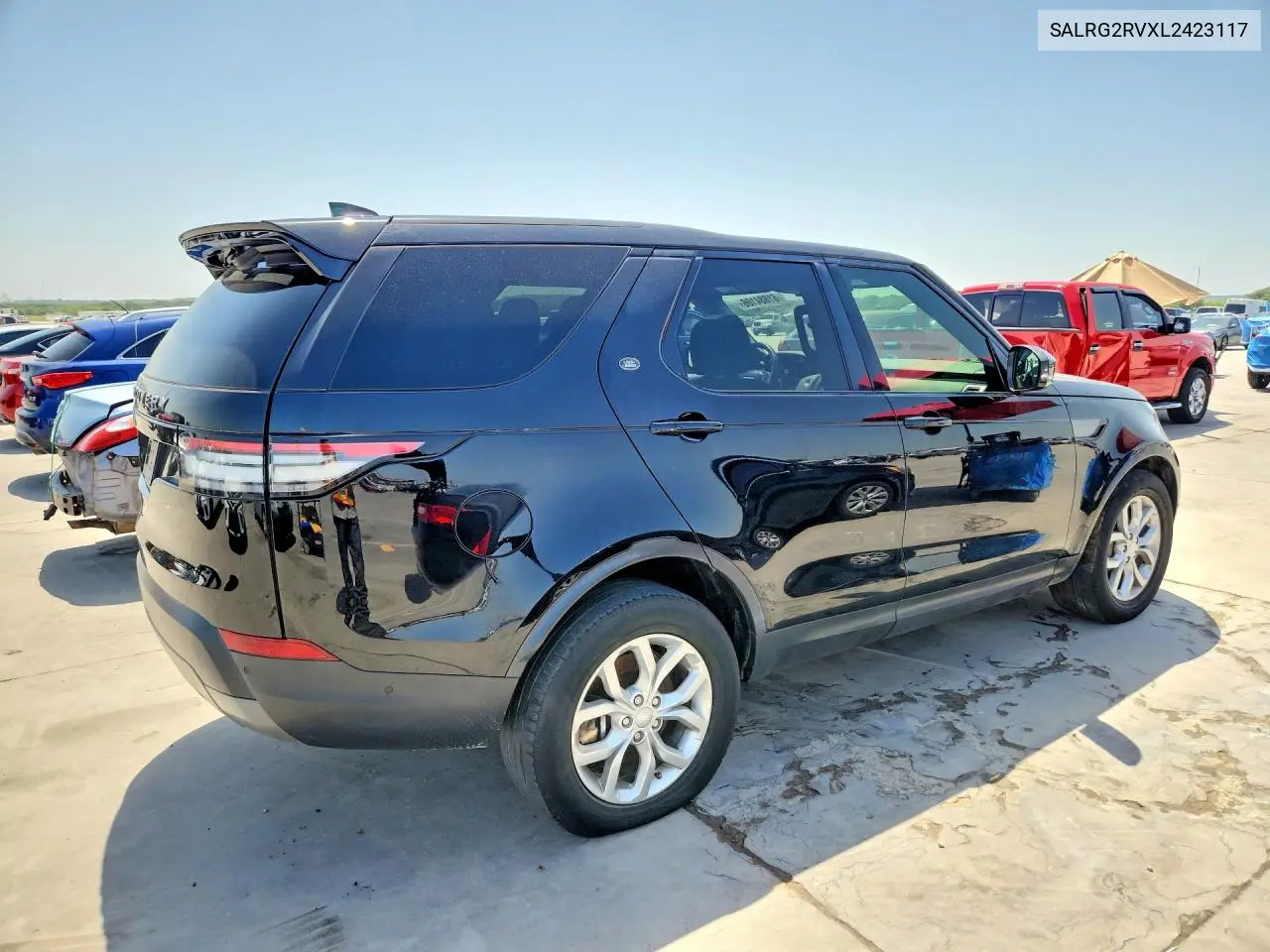 2020 Land Rover Discovery Se VIN: SALRG2RVXL2423117 Lot: 61884106