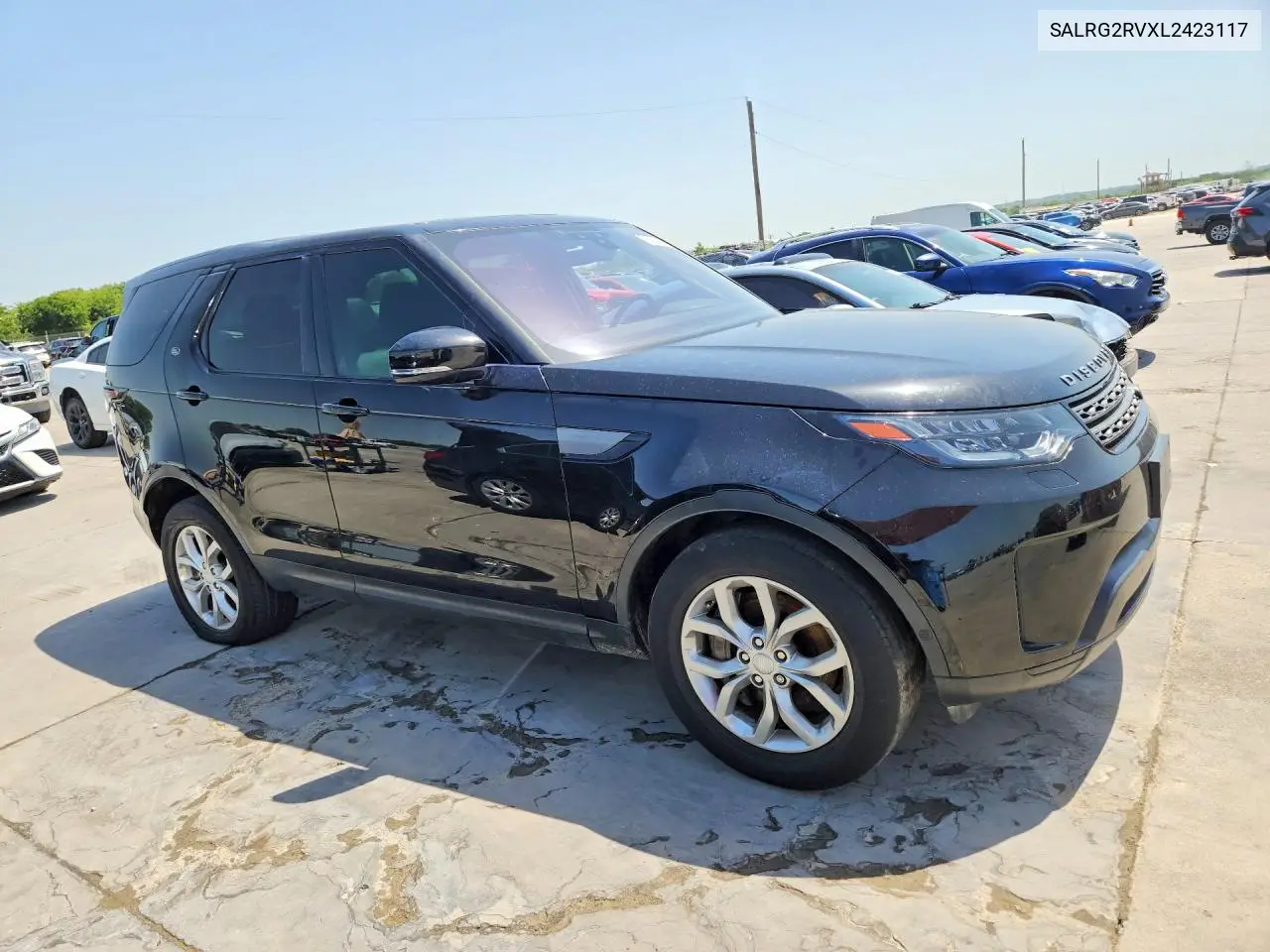 2020 Land Rover Discovery Se VIN: SALRG2RVXL2423117 Lot: 61884106