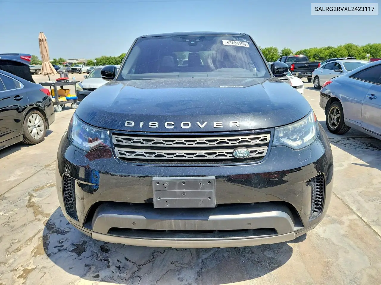 2020 Land Rover Discovery Se VIN: SALRG2RVXL2423117 Lot: 61884106