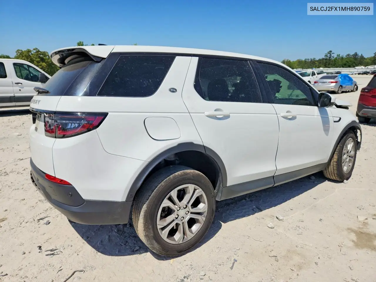 2021 Land Rover Discovery Sport S VIN: SALCJ2FX1MH890759 Lot: 50161246