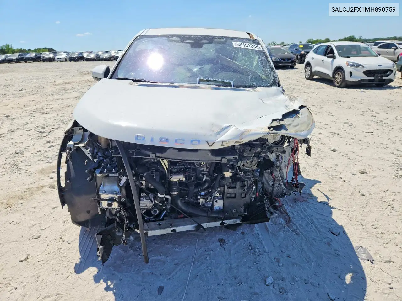 2021 Land Rover Discovery Sport S VIN: SALCJ2FX1MH890759 Lot: 50161246
