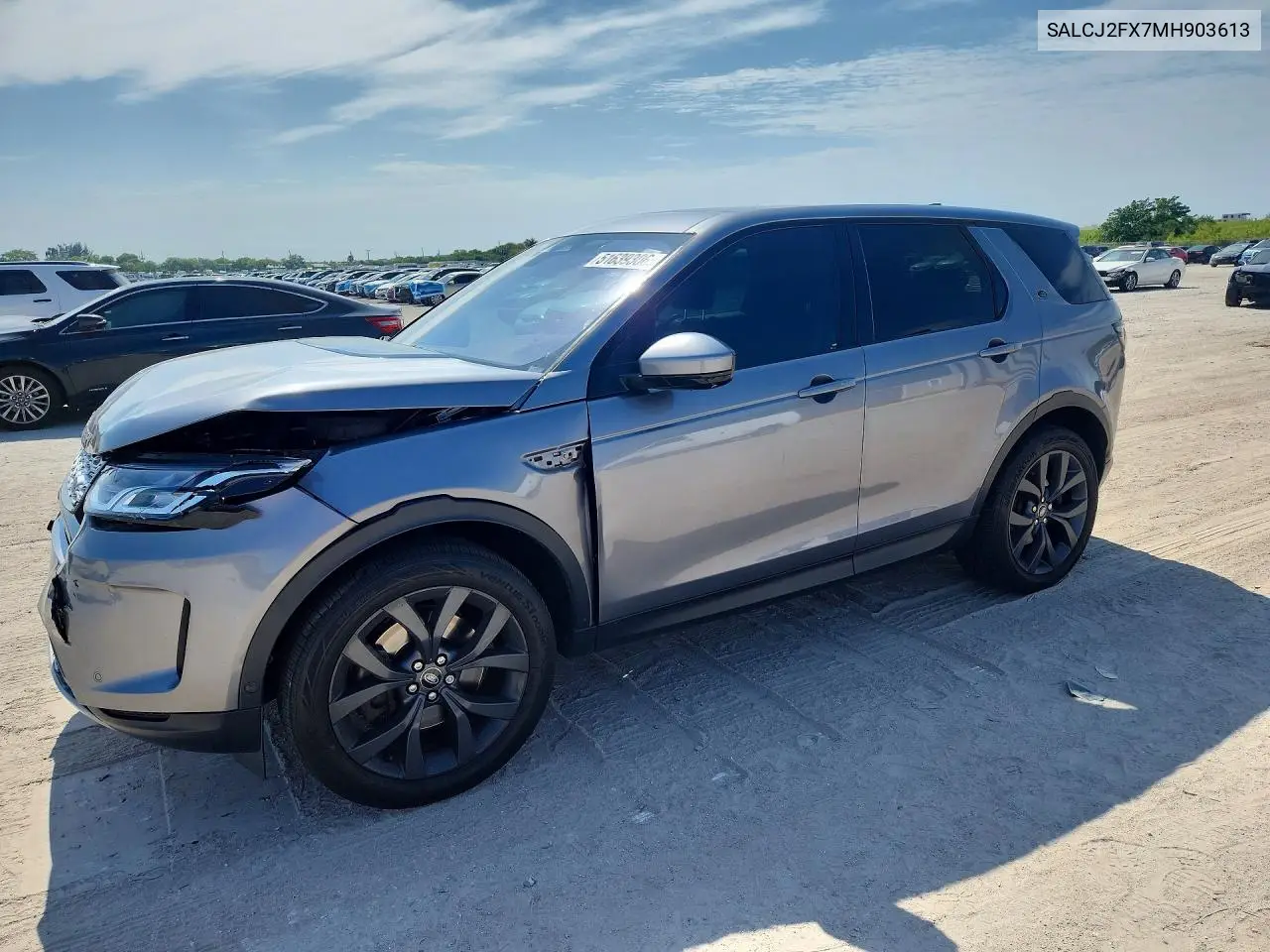 2021 Land Rover Discovery Sport S VIN: SALCJ2FX7MH903613 Lot: 51639306