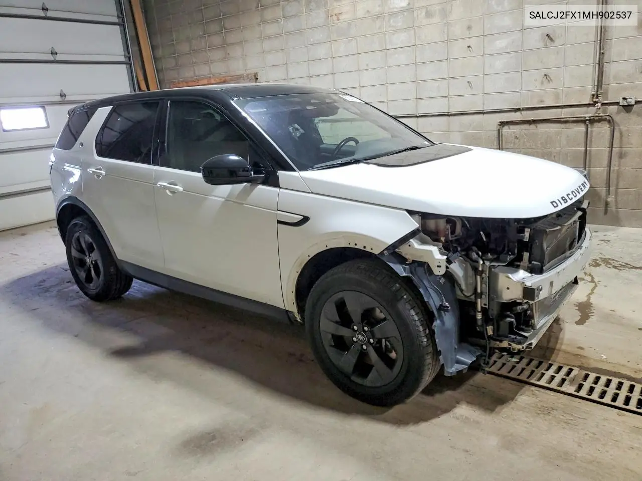 2021 Land Rover Discovery Sport S VIN: SALCJ2FX1MH902537 Lot: 56547676