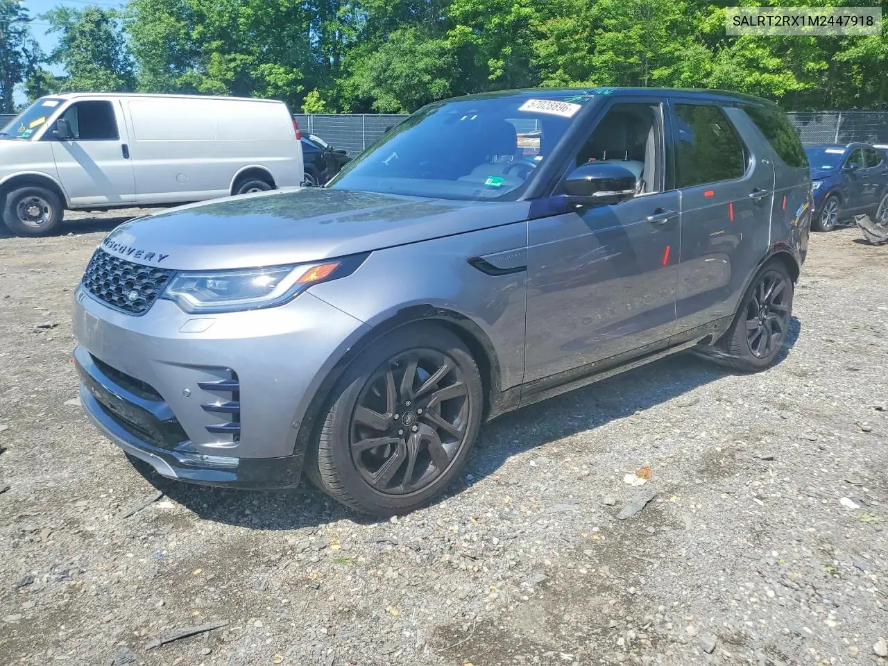 2021 Land Rover Discovery S R-Dynamic VIN: SALRT2RX1M2447918 Lot: 57028896