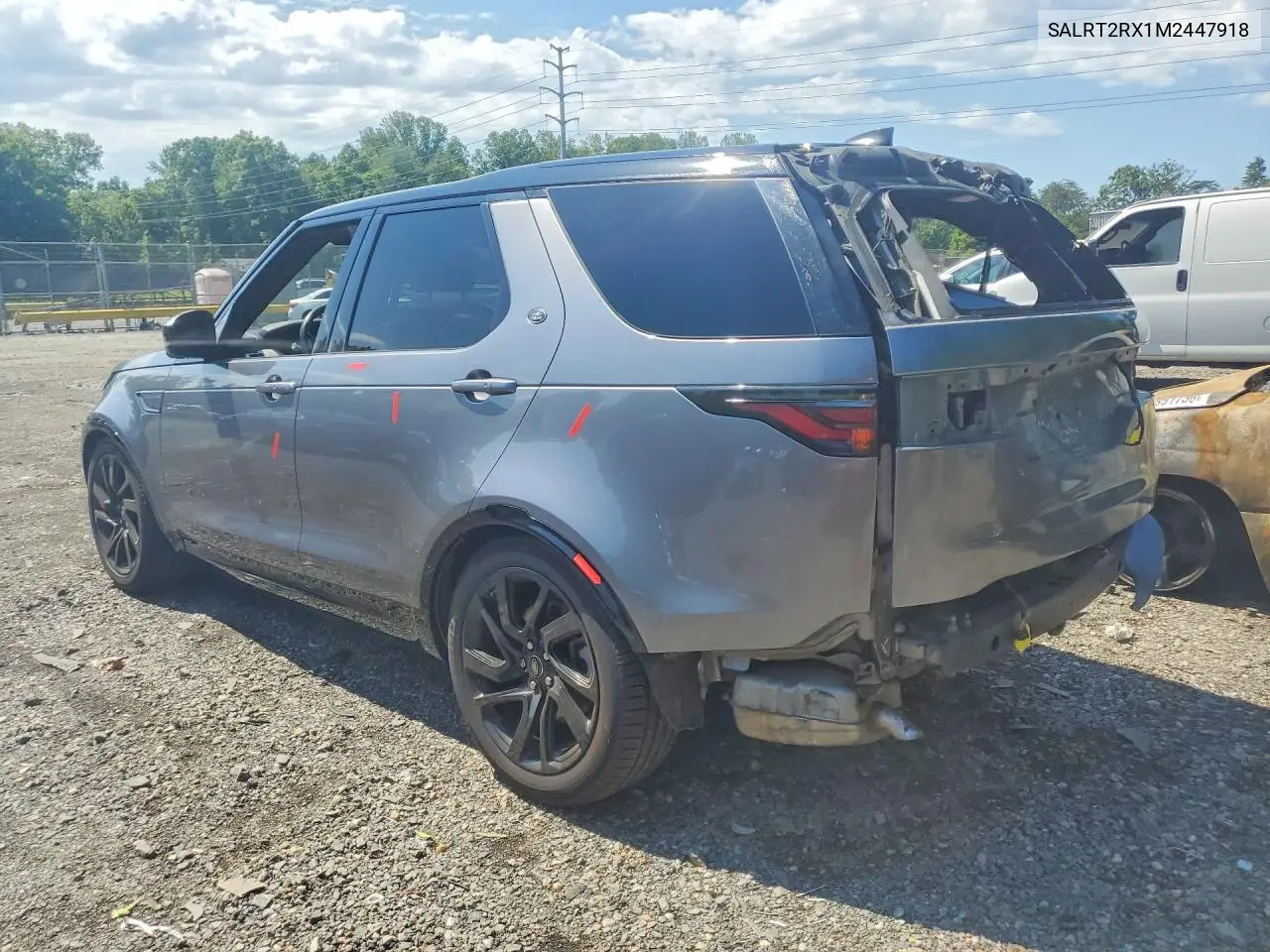 2021 Land Rover Discovery S R-Dynamic VIN: SALRT2RX1M2447918 Lot: 57028896
