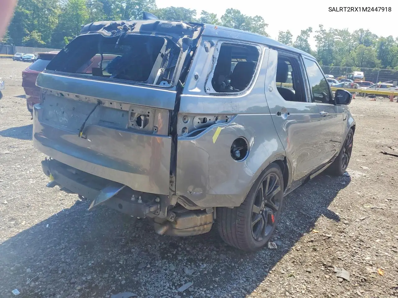 2021 Land Rover Discovery S R-Dynamic VIN: SALRT2RX1M2447918 Lot: 57028896