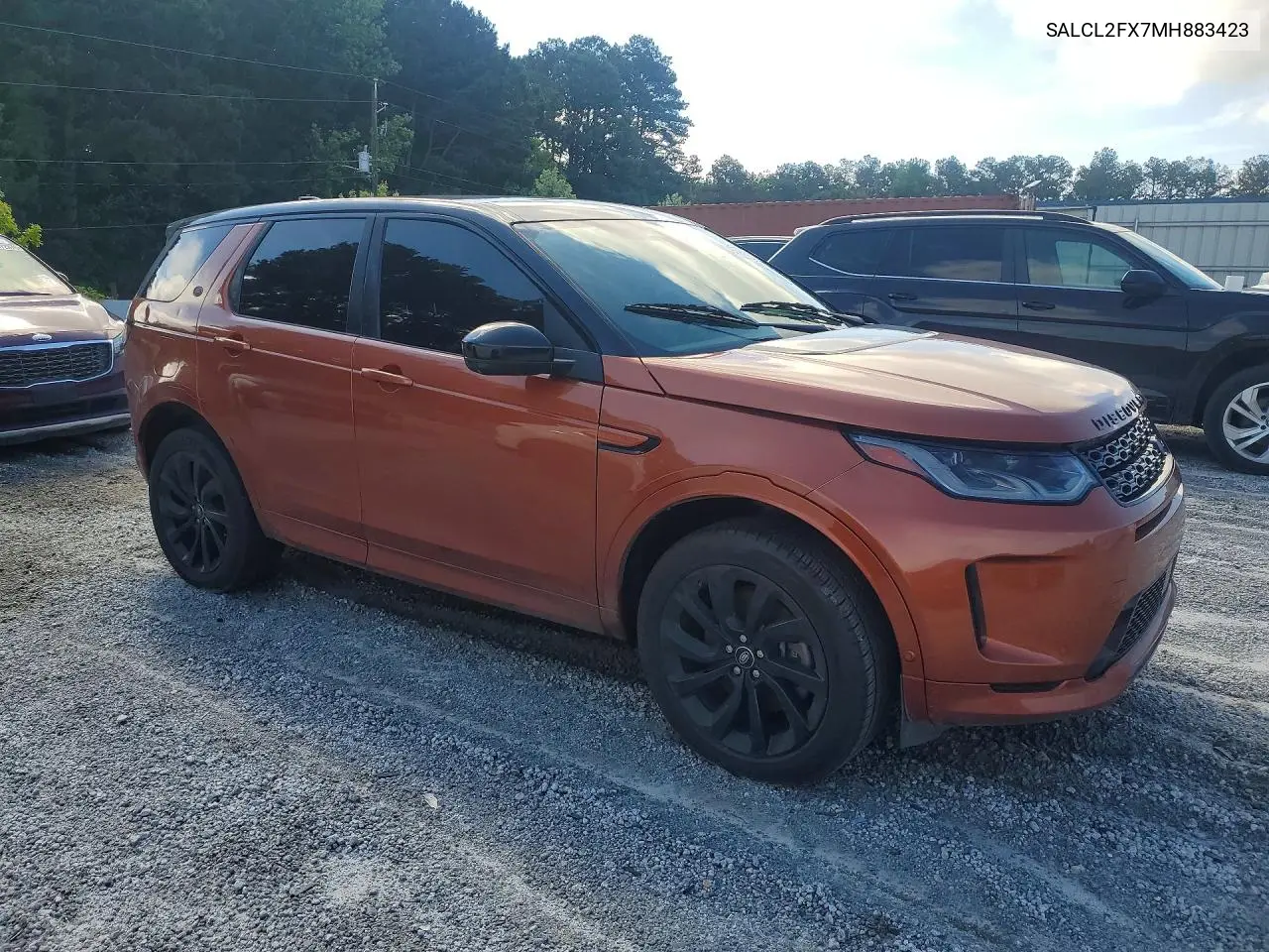 2021 Land Rover Discovery Sport Se R-Dynamic VIN: SALCL2FX7MH883423 Lot: 57503906