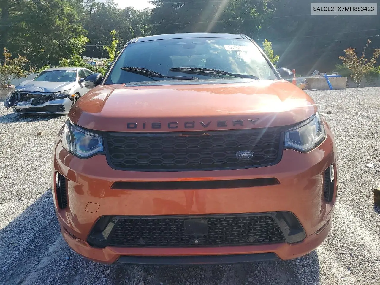 2021 Land Rover Discovery Sport Se R-Dynamic VIN: SALCL2FX7MH883423 Lot: 57503906
