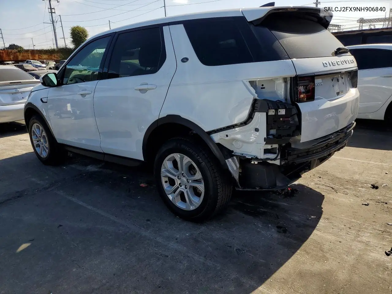 2022 Land Rover Discovery Sport S VIN: SALCJ2FX9NH906840 Lot: 61893226