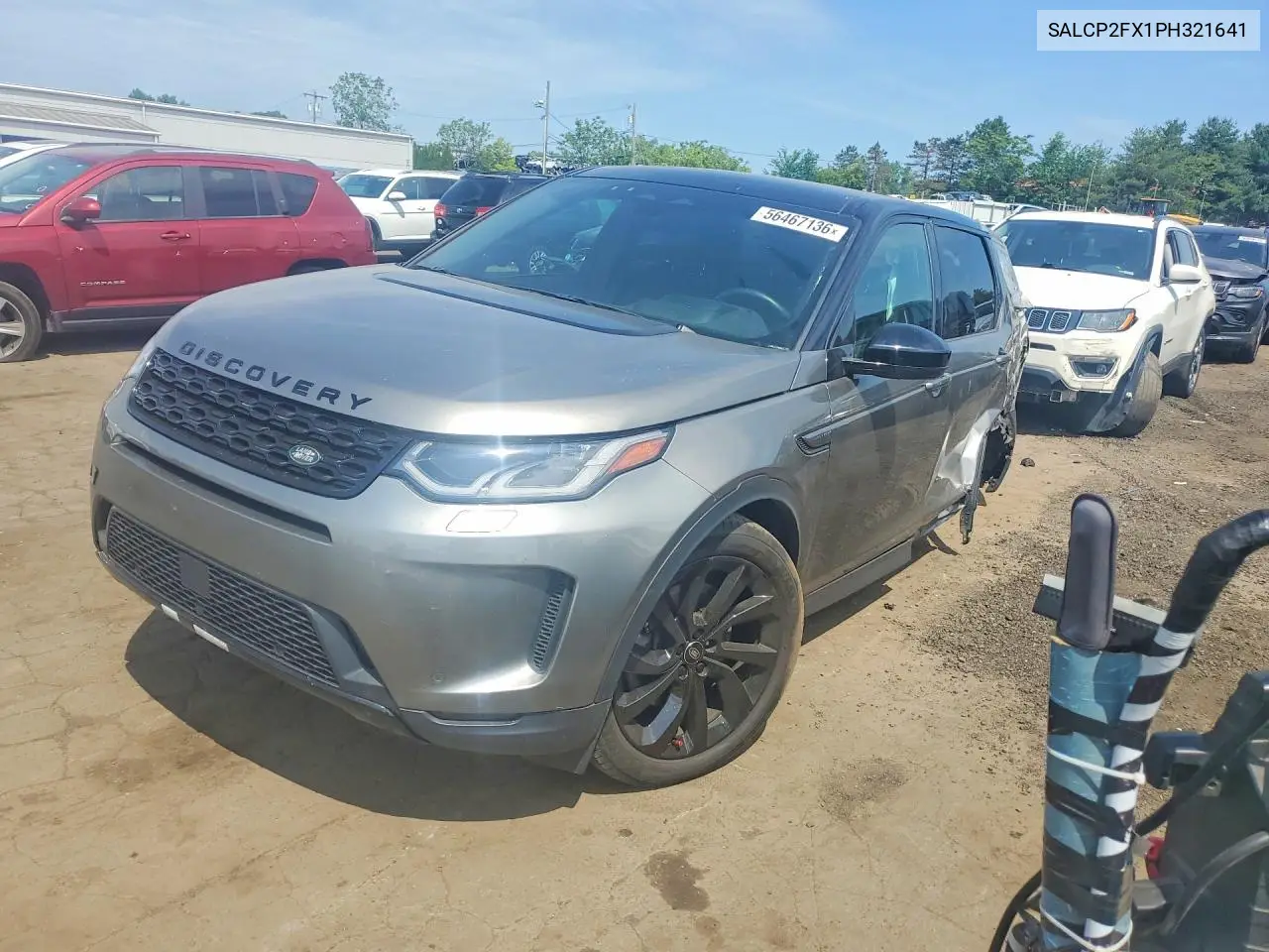 2023 Land Rover Discovery Sport Se VIN: SALCP2FX1PH321641 Lot: 56467136