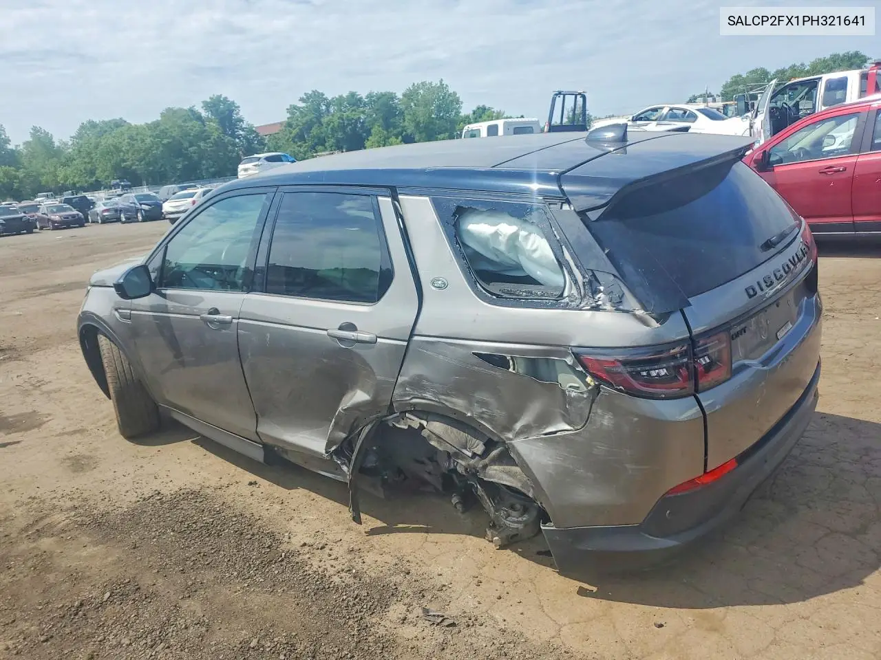 2023 Land Rover Discovery Sport Se VIN: SALCP2FX1PH321641 Lot: 56467136