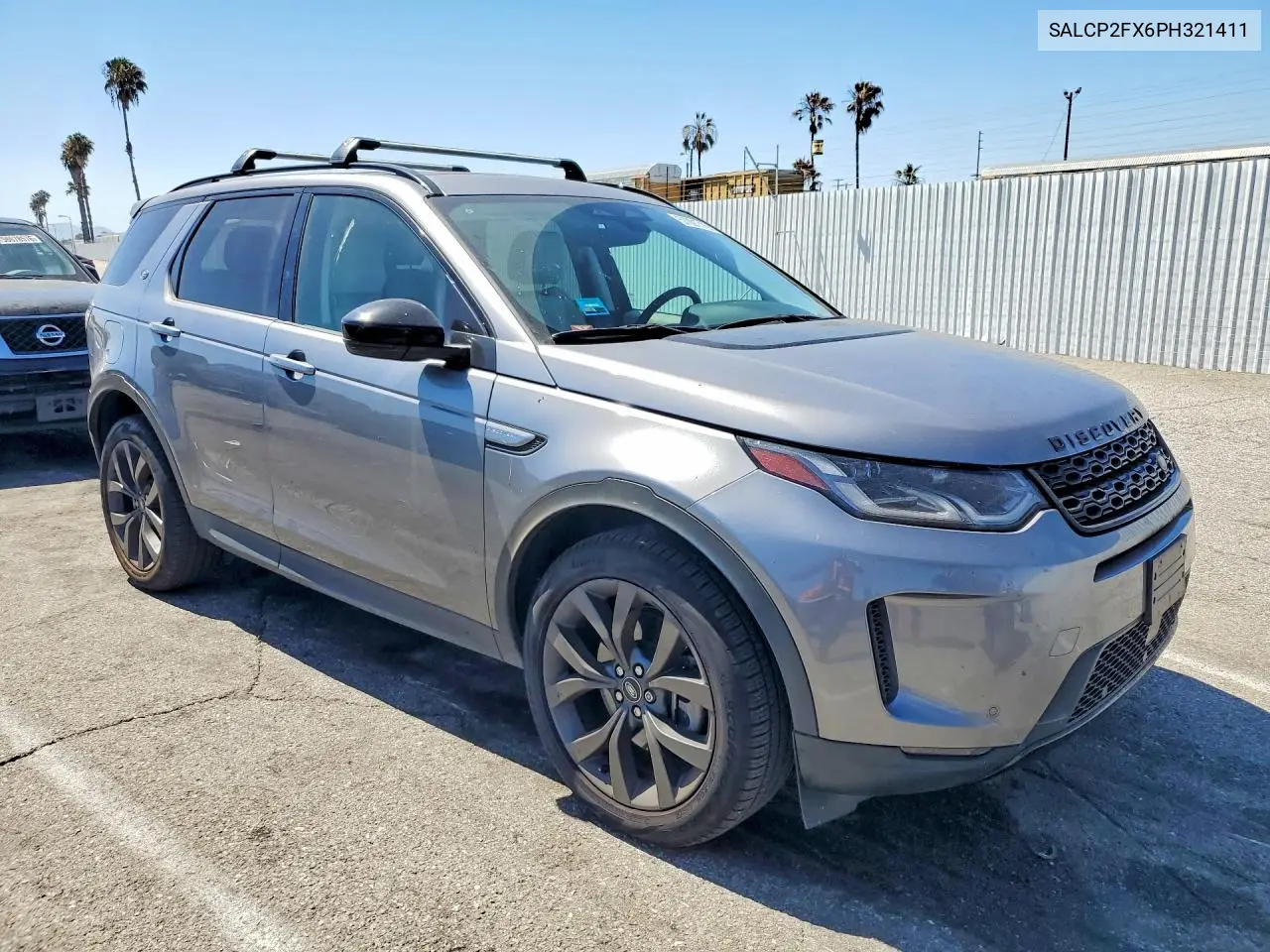 2023 Land Rover Discovery Sport Se VIN: SALCP2FX6PH321411 Lot: 57091716