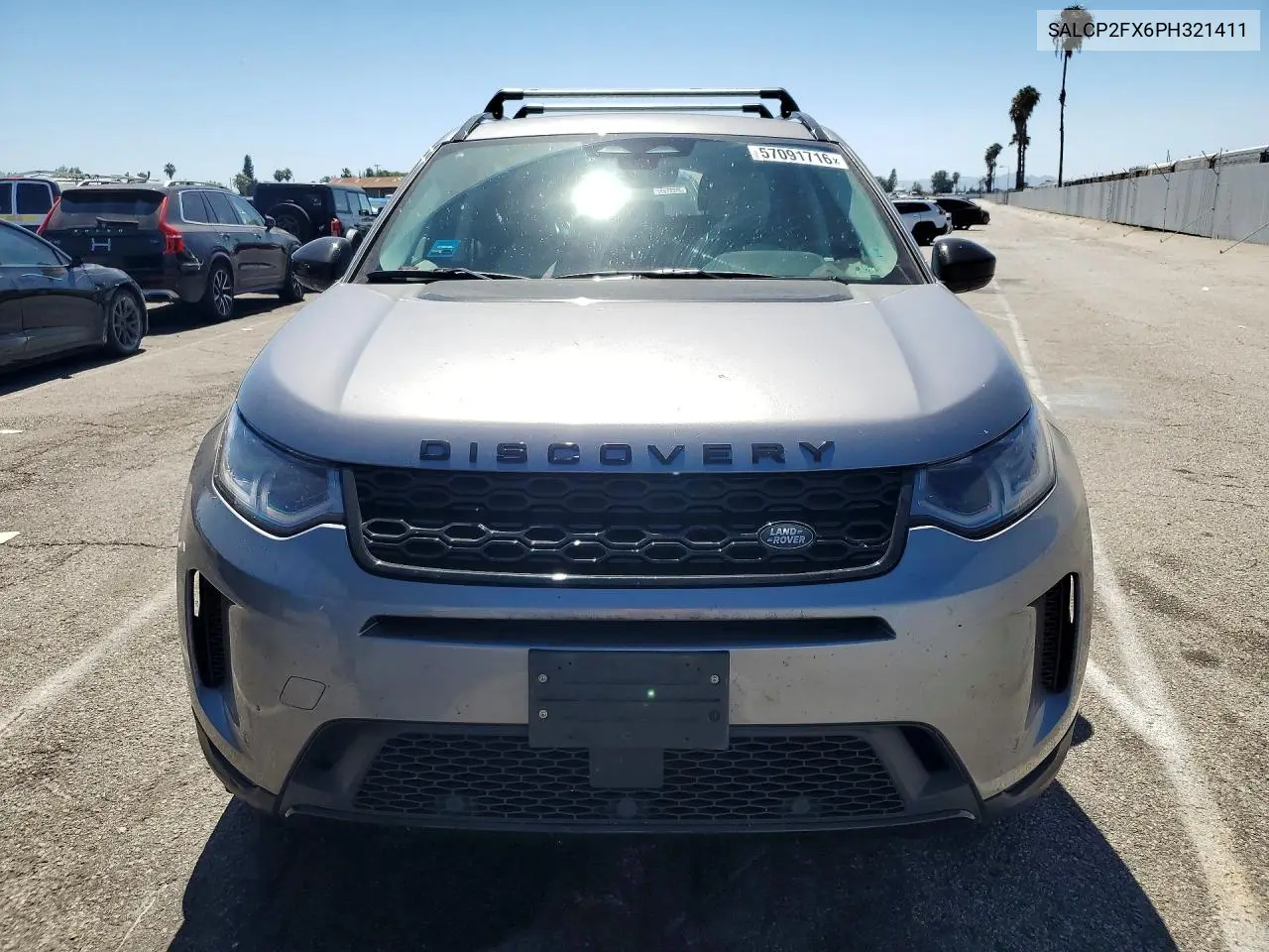 2023 Land Rover Discovery Sport Se VIN: SALCP2FX6PH321411 Lot: 57091716