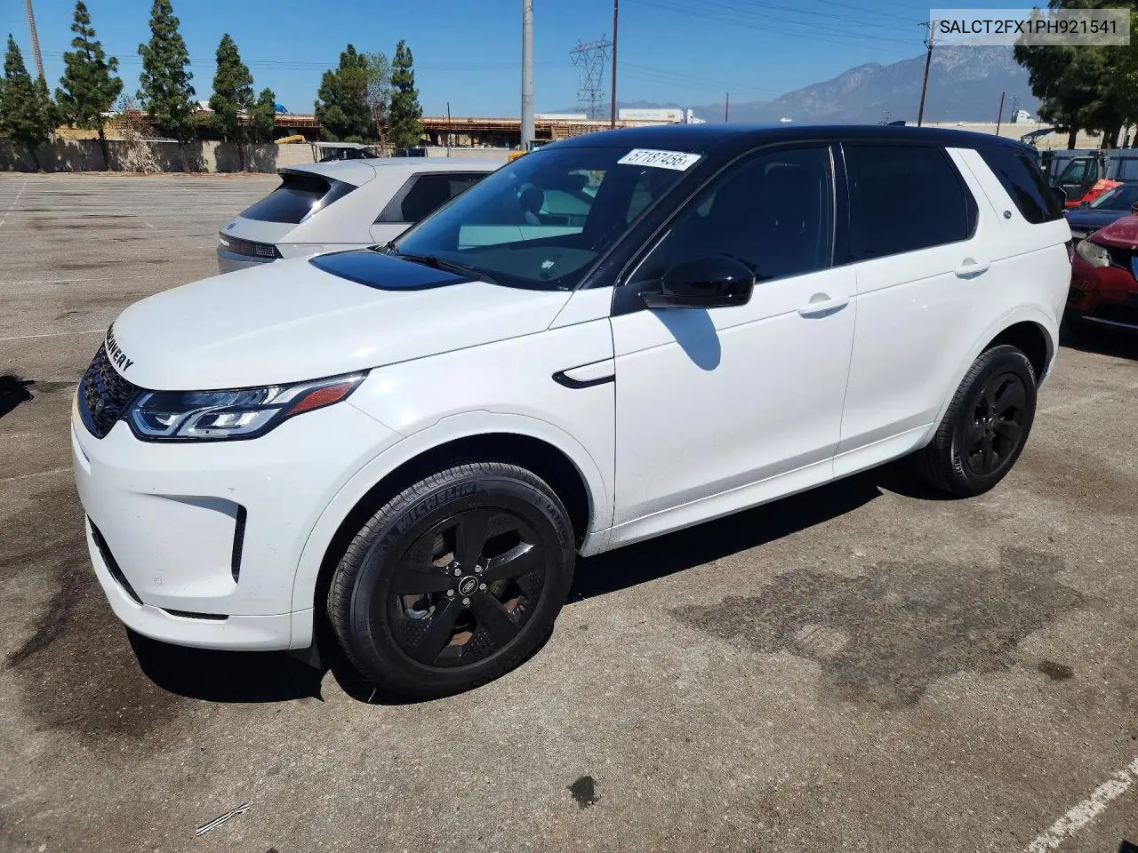 2023 Land Rover Discovery Sport S R-Dynamic VIN: SALCT2FX1PH921541 Lot: 57187456