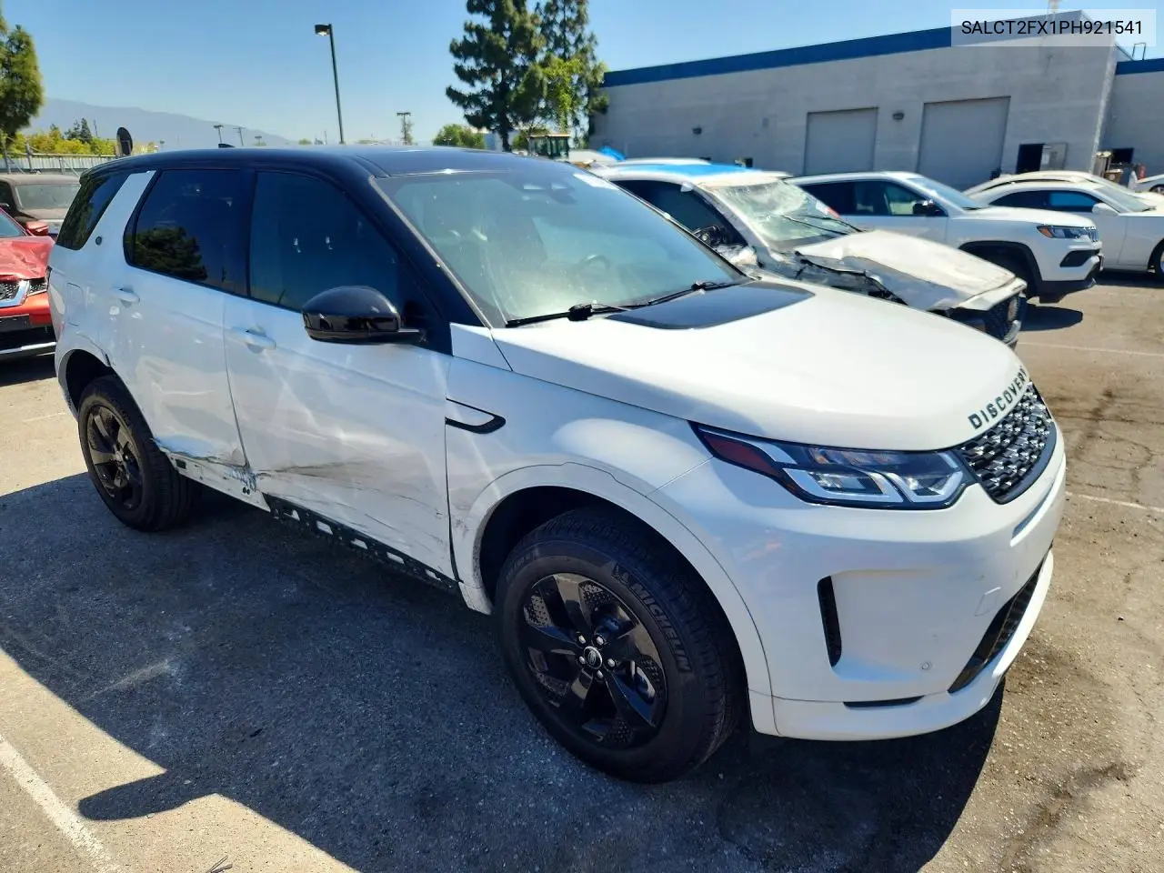 2023 Land Rover Discovery Sport S R-Dynamic VIN: SALCT2FX1PH921541 Lot: 57187456