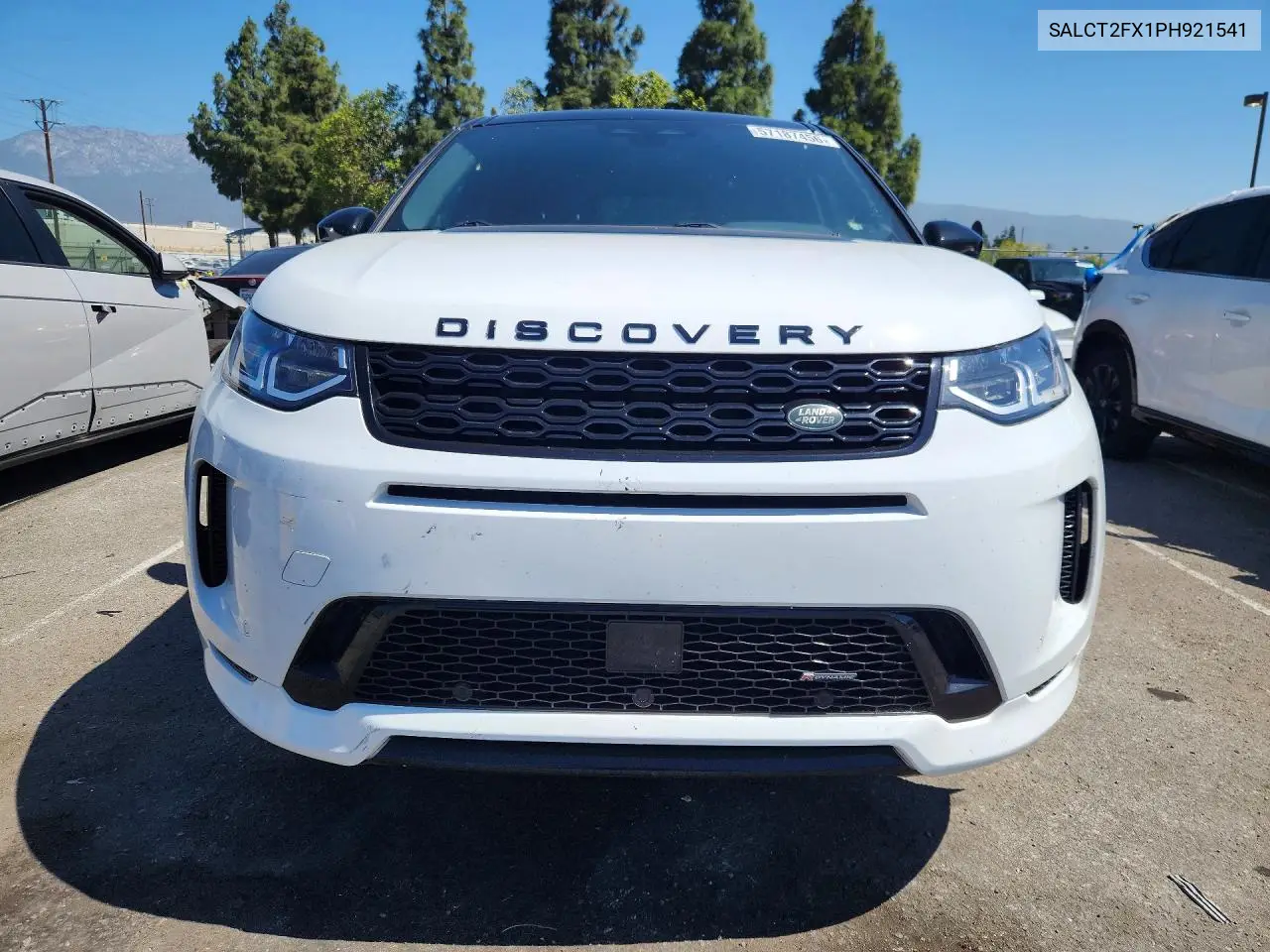 2023 Land Rover Discovery Sport S R-Dynamic VIN: SALCT2FX1PH921541 Lot: 57187456