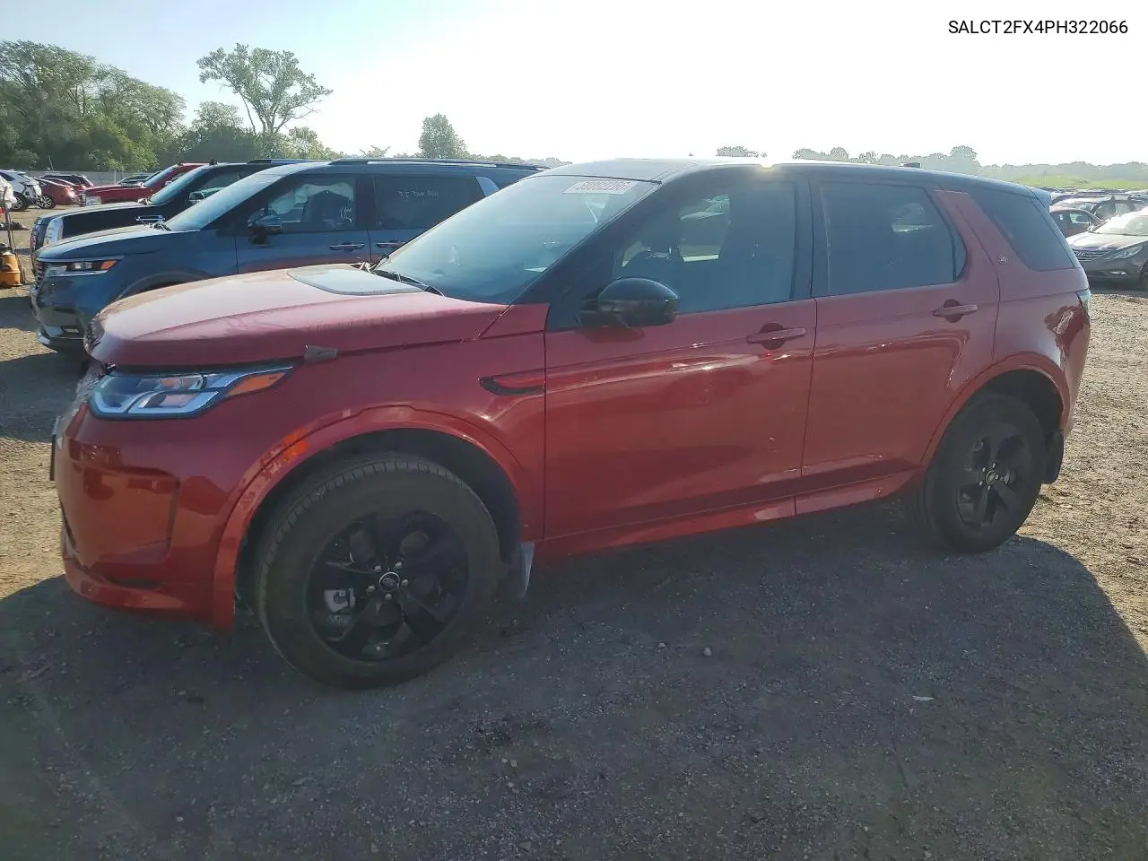 2023 Land Rover Discovery Sport S R-Dynamic VIN: SALCT2FX4PH322066 Lot: 59892266