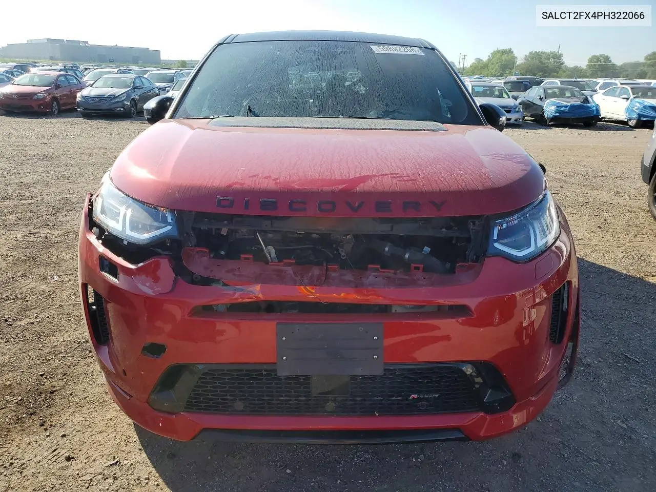 2023 Land Rover Discovery Sport S R-Dynamic VIN: SALCT2FX4PH322066 Lot: 59892266