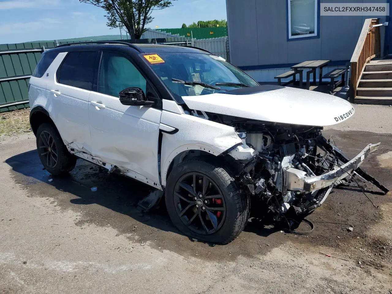 2024 Land Rover Discovery Sport Dynamic Se VIN: SALCL2FXXRH347458 Lot: 56283376
