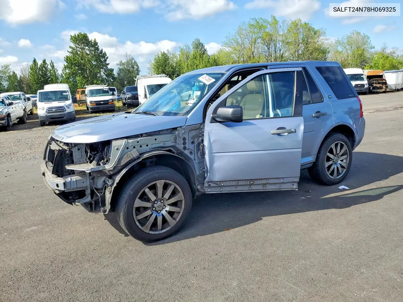 2008 Land Rover Lr2 Hse Technology VIN: SALFT24N78H069325 Lot: 53970566