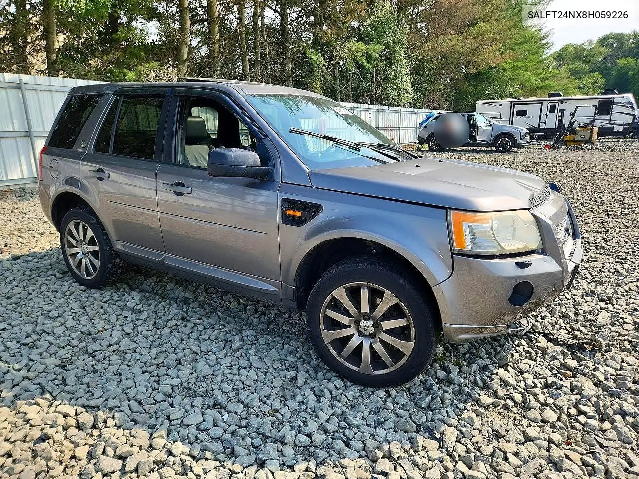 2008 Land Rover Lr2 Hse Technology VIN: SALFT24NX8H059226 Lot: 60247116