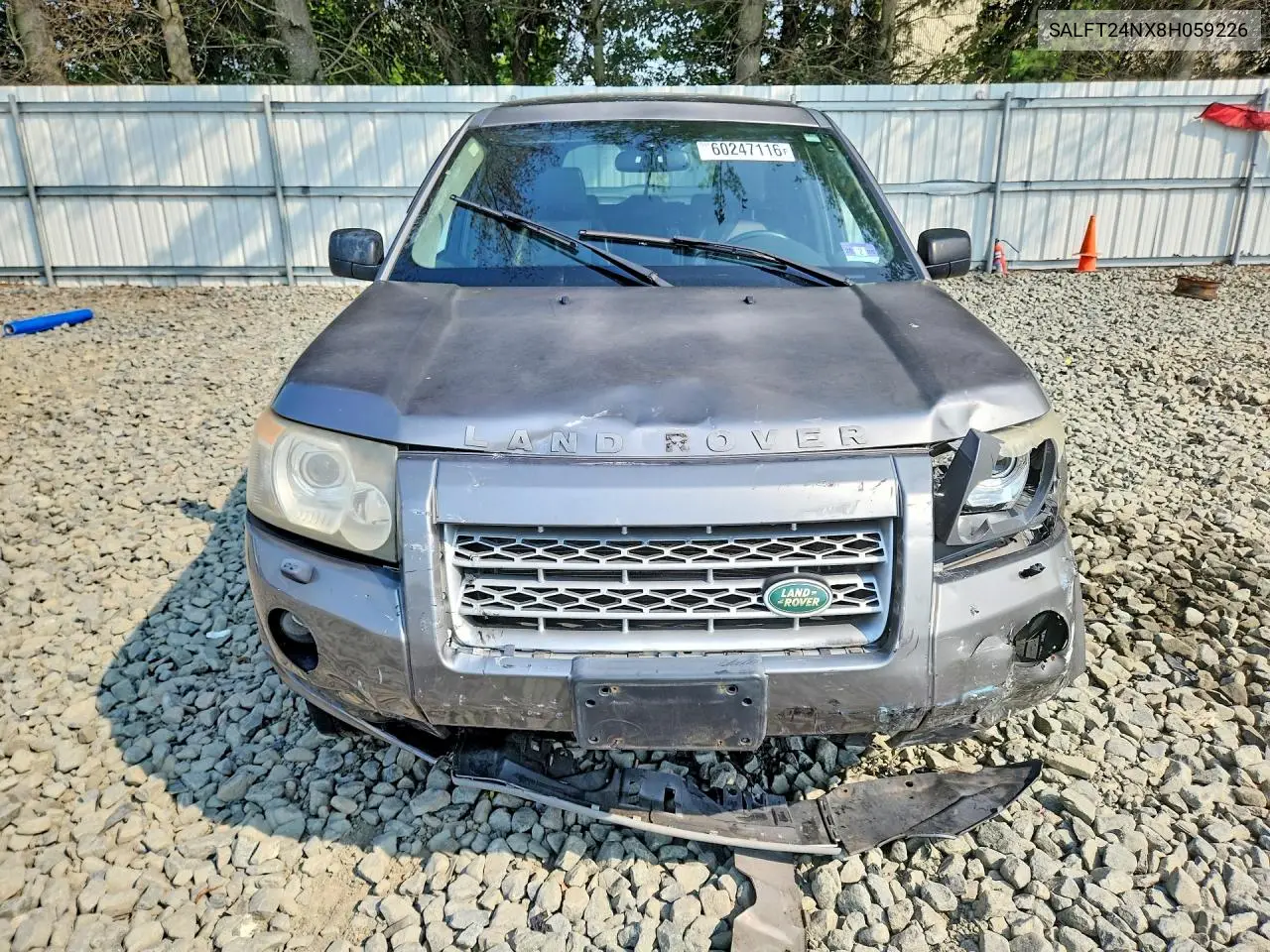 2008 Land Rover Lr2 Hse Technology VIN: SALFT24NX8H059226 Lot: 60247116