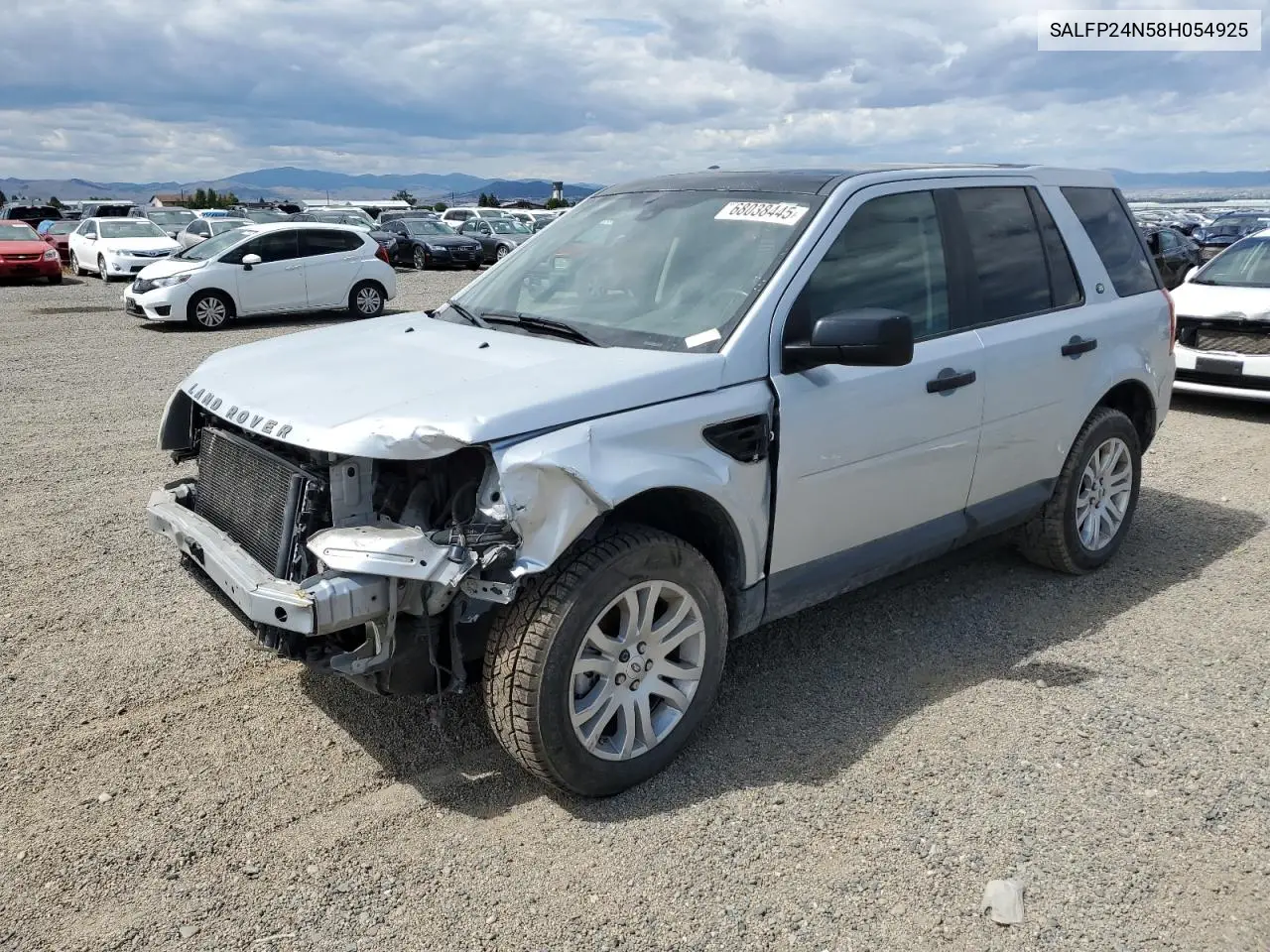 2008 Land Rover Lr2 Se VIN: SALFP24N58H054925 Lot: 68038445