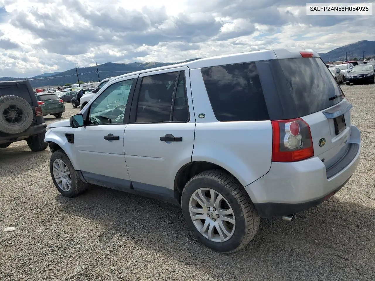 2008 Land Rover Lr2 Se VIN: SALFP24N58H054925 Lot: 68038445