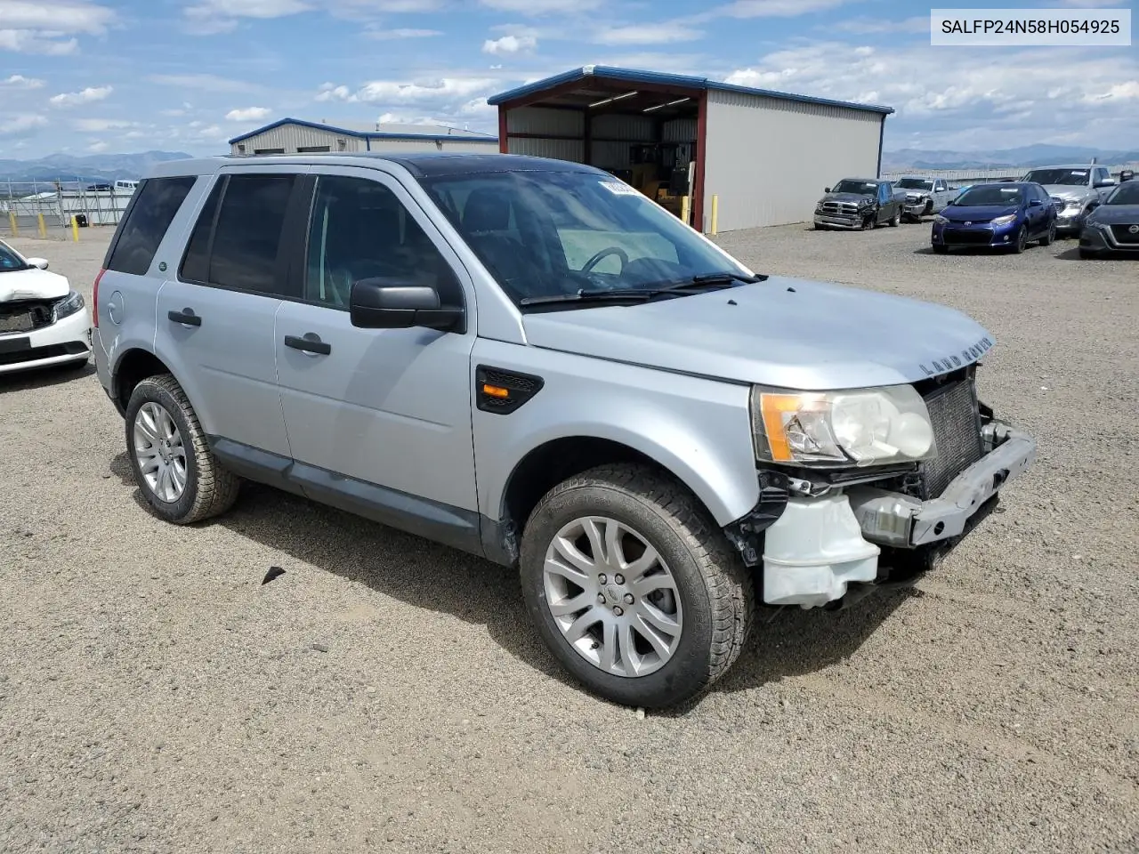 2008 Land Rover Lr2 Se VIN: SALFP24N58H054925 Lot: 68038445