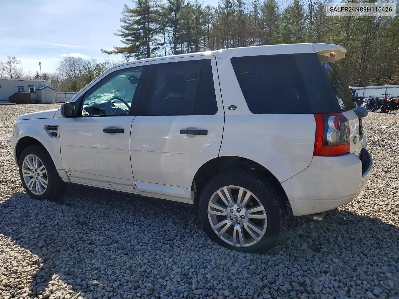 2009 Land Rover Lr2 Hse VIN: SALFR24N89H116426 Lot: 46817986