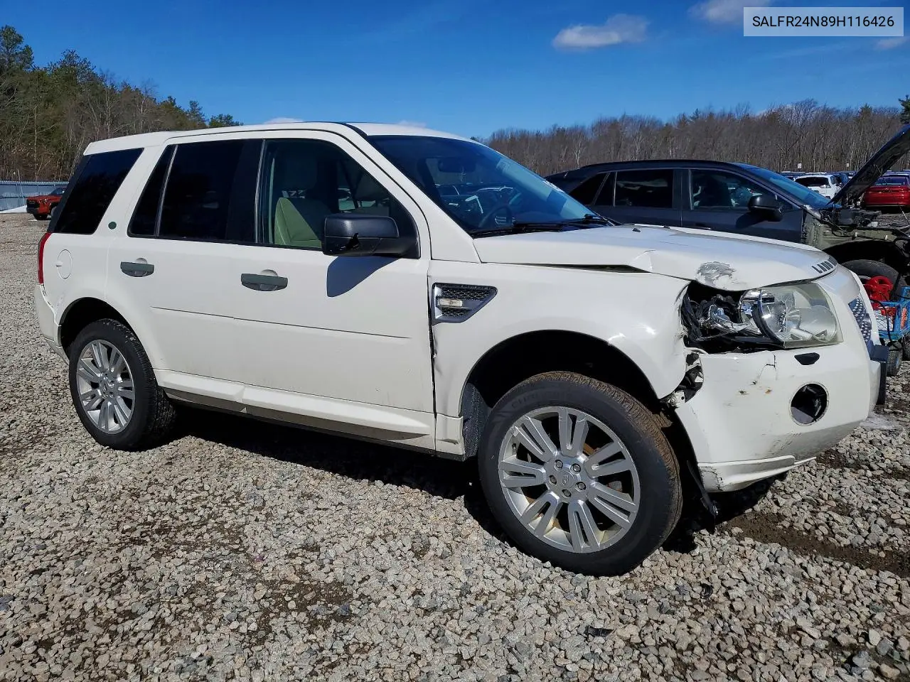2009 Land Rover Lr2 Hse VIN: SALFR24N89H116426 Lot: 46817986