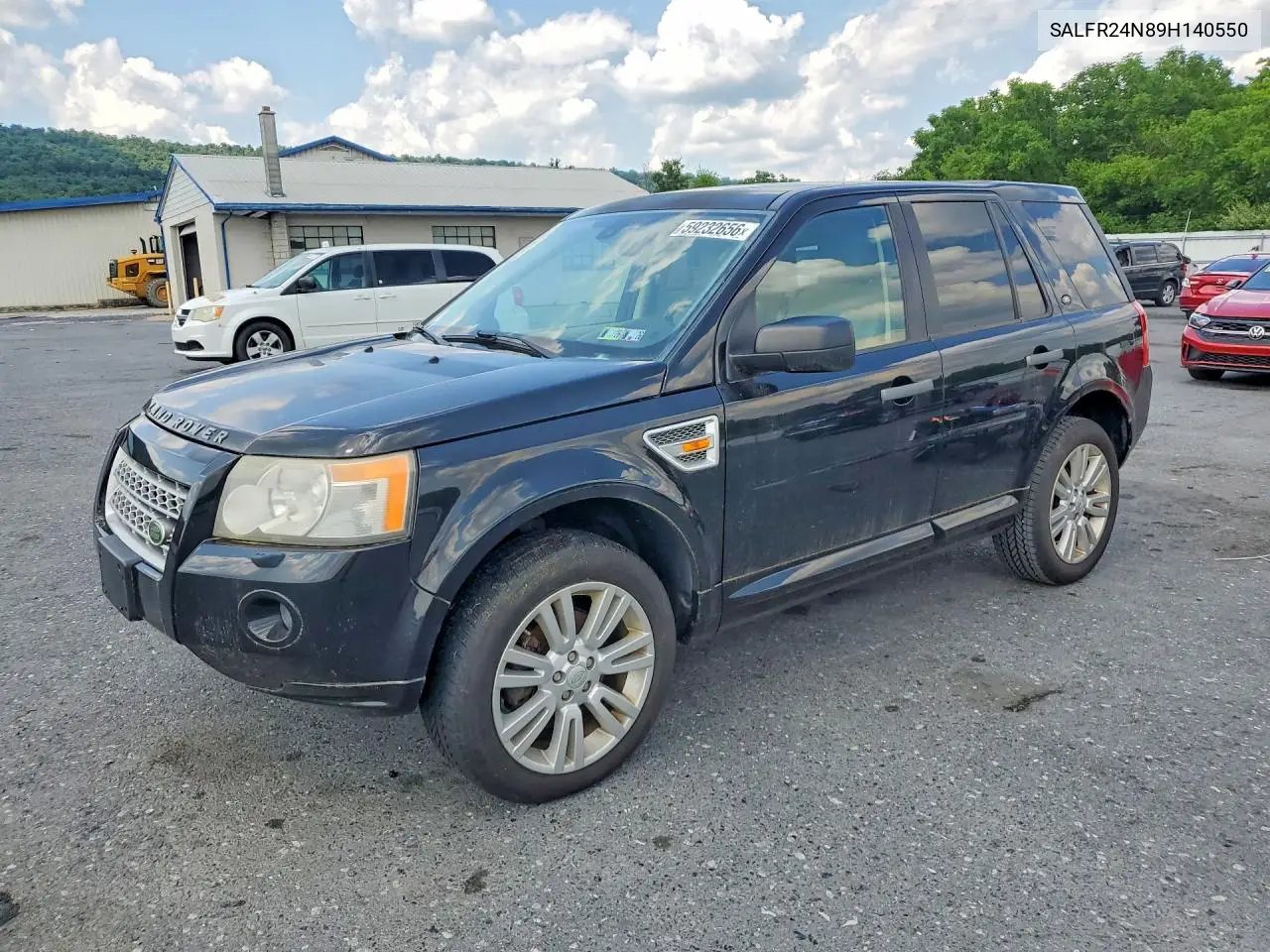 2009 Land Rover Lr2 Hse VIN: SALFR24N89H140550 Lot: 59232656