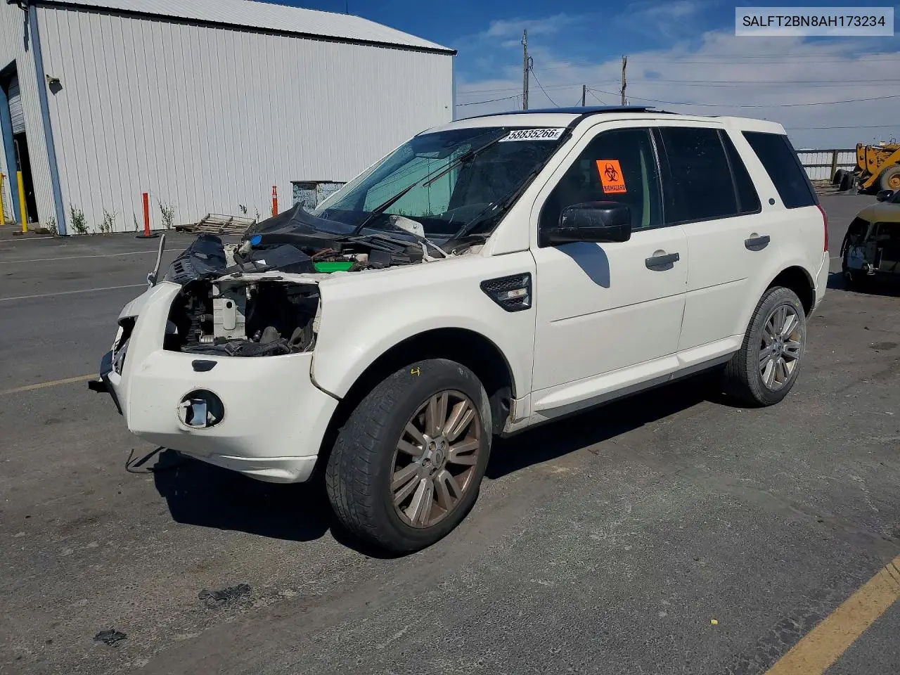 2010 Land Rover Lr2 Hse Technology VIN: SALFT2BN8AH173234 Lot: 58835266