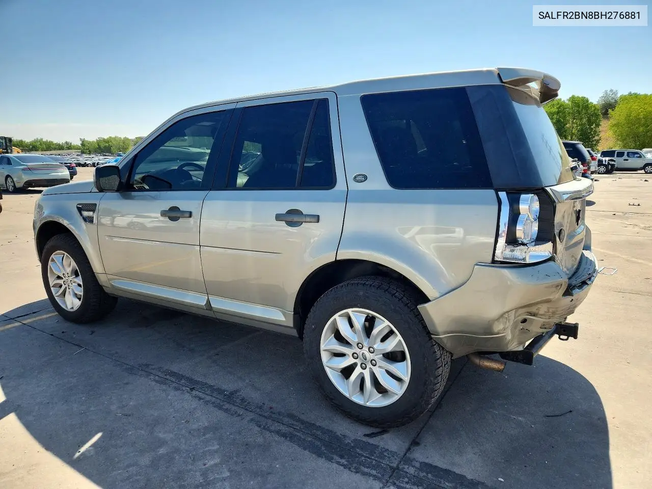 2011 Land Rover Lr2 Hse VIN: SALFR2BN8BH276881 Lot: 61071936