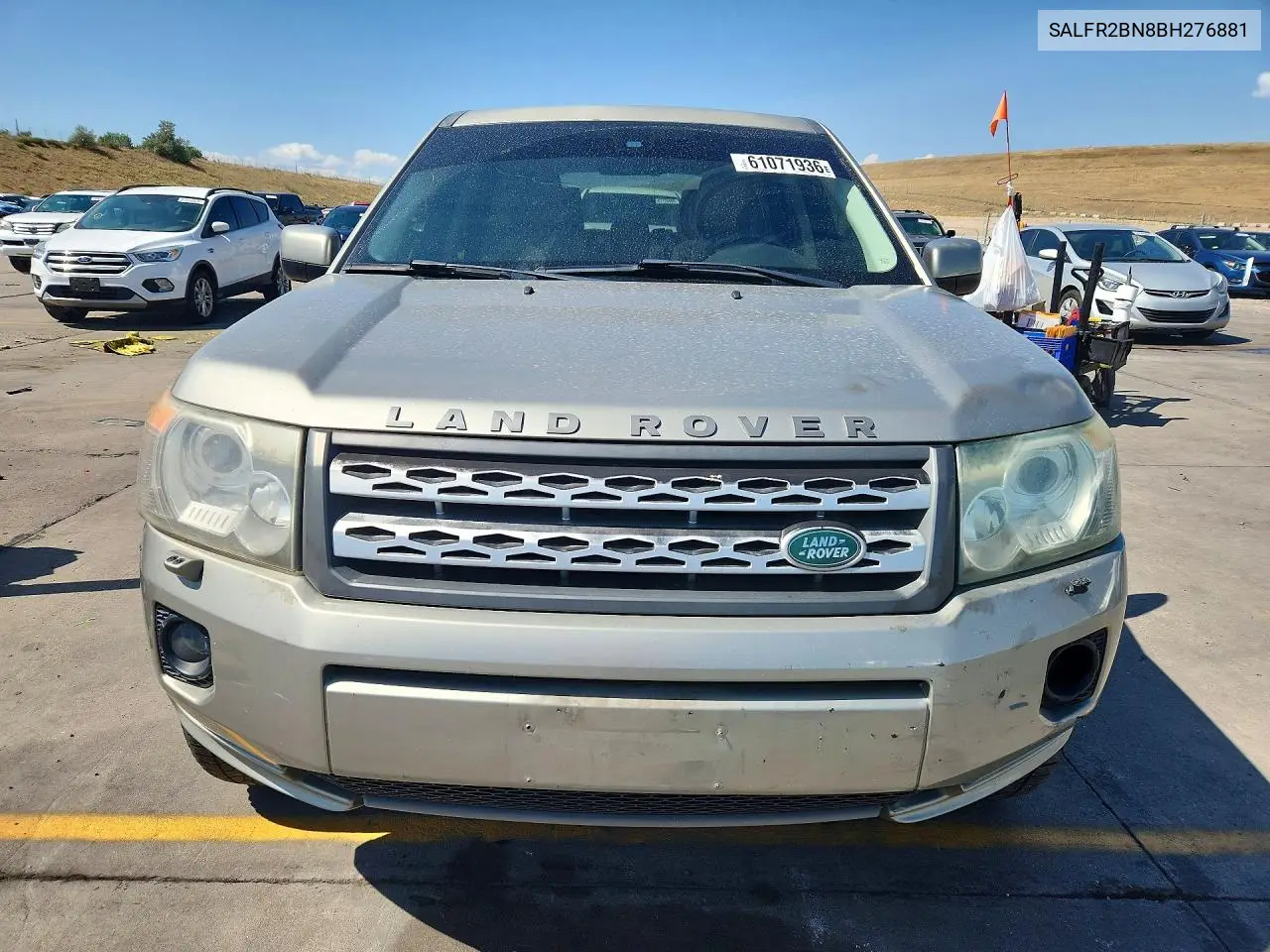 2011 Land Rover Lr2 Hse VIN: SALFR2BN8BH276881 Lot: 61071936