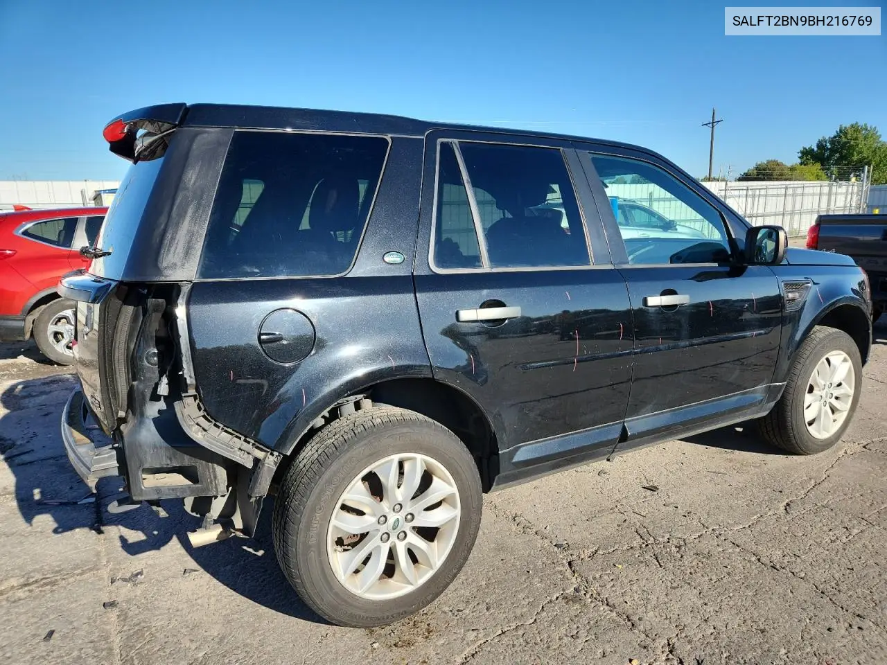 2011 Land Rover Lr2 Hse Luxury VIN: SALFT2BN9BH216769 Lot: 80808355
