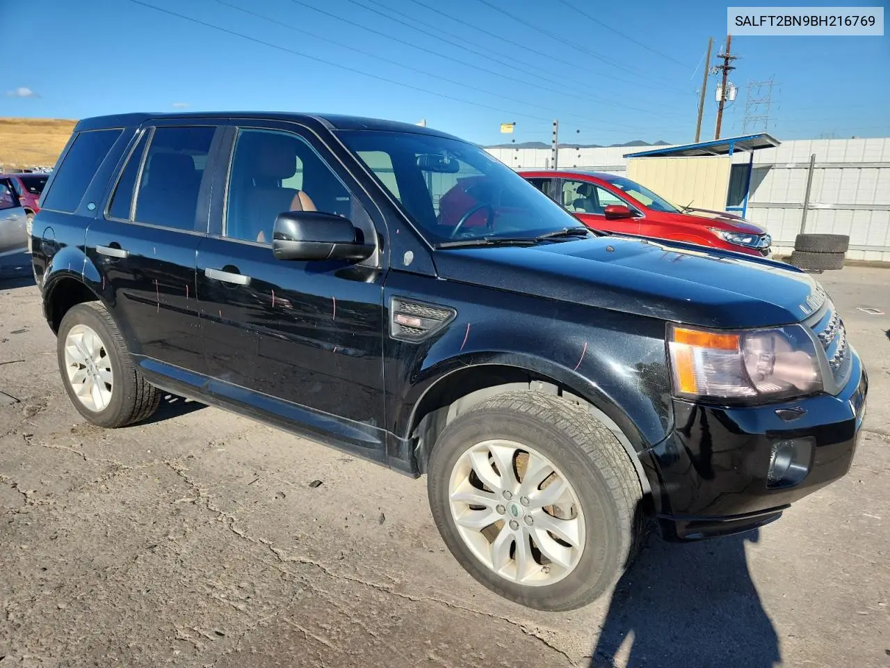 2011 Land Rover Lr2 Hse Luxury VIN: SALFT2BN9BH216769 Lot: 80808355