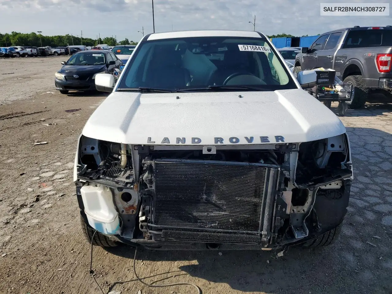 2012 Land Rover Lr2 Hse VIN: SALFR2BN4CH308727 Lot: 57168416