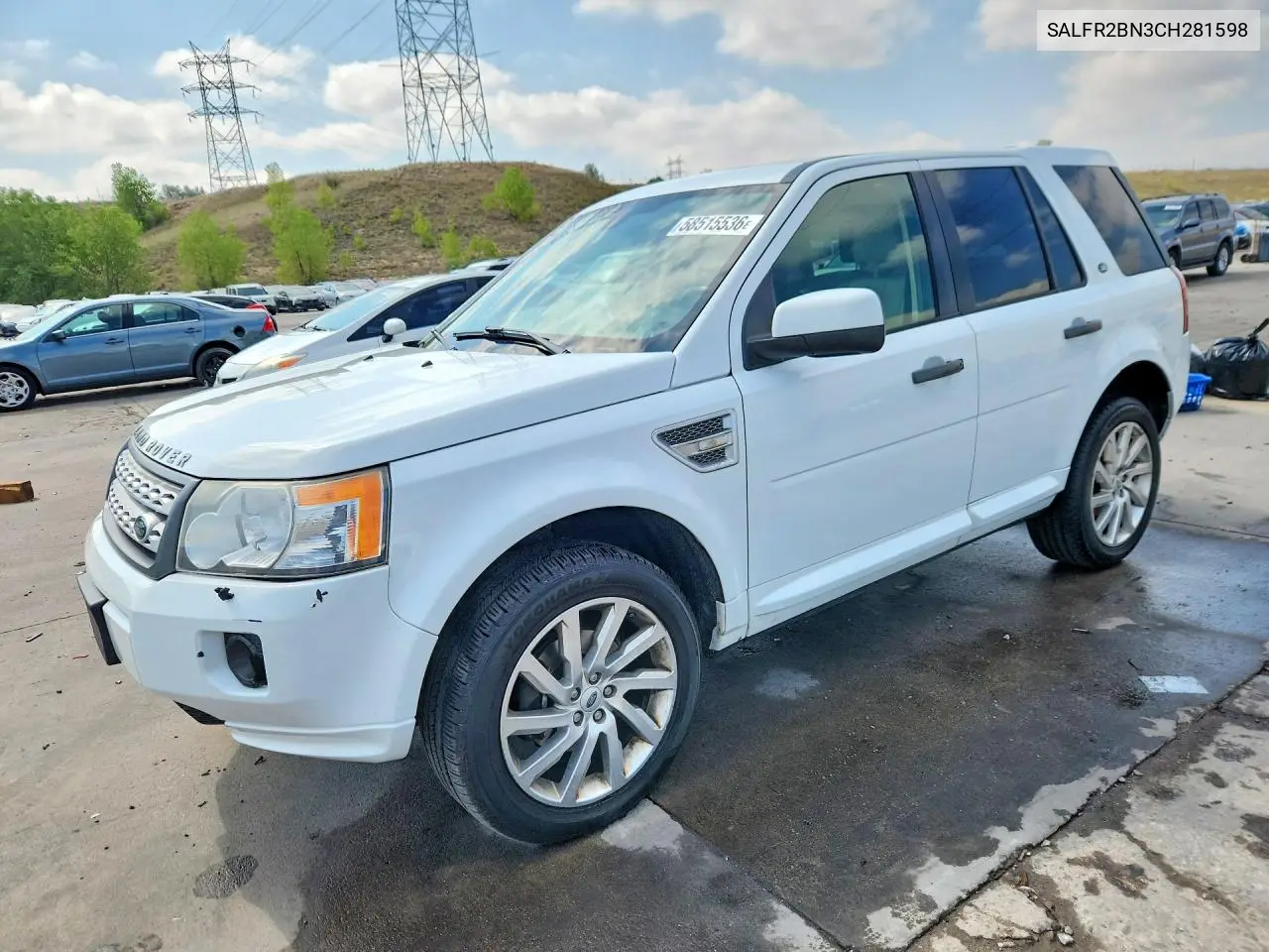 2012 Land Rover Lr2 Hse VIN: SALFR2BN3CH281598 Lot: 58515536