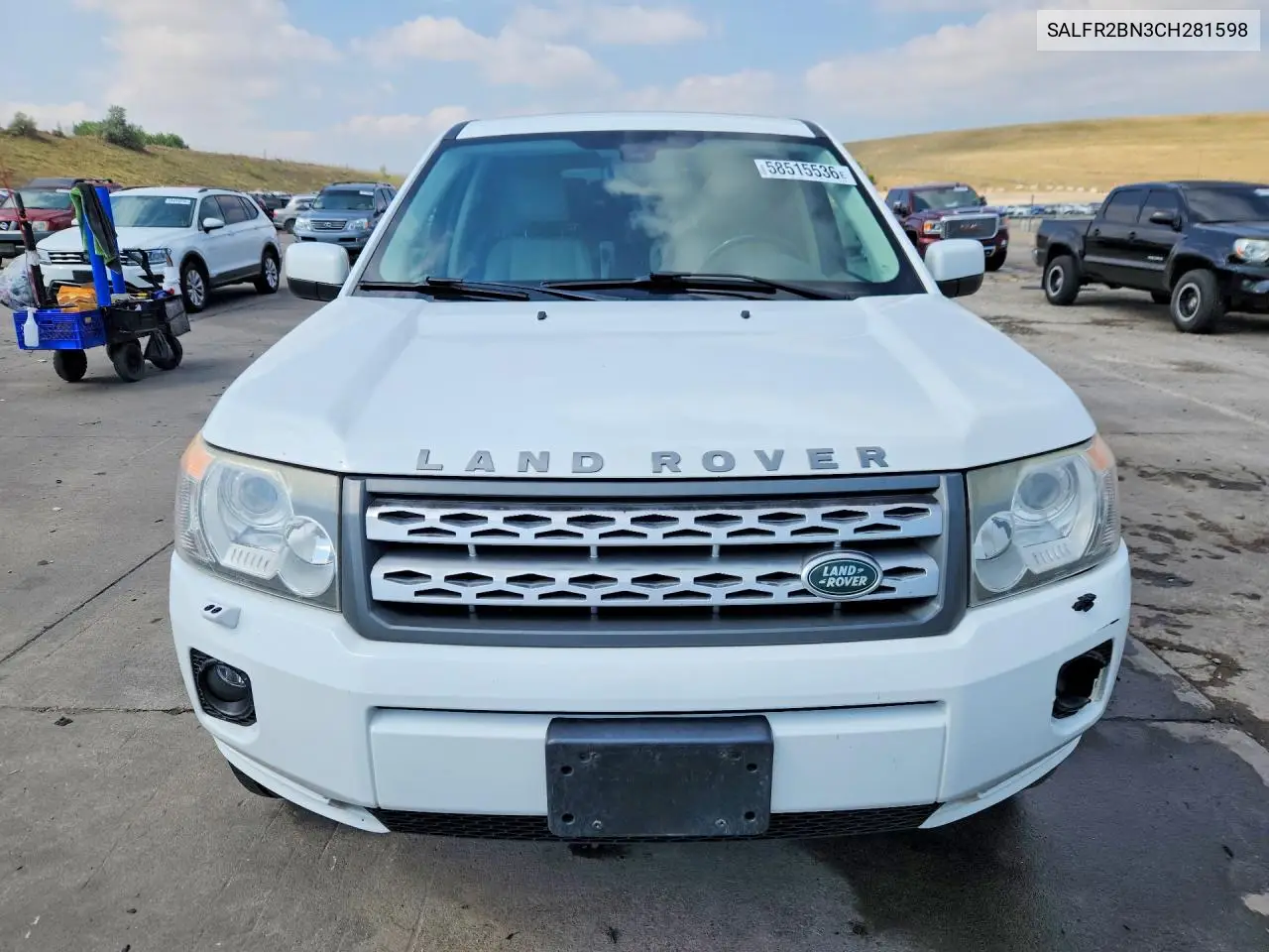 2012 Land Rover Lr2 Hse VIN: SALFR2BN3CH281598 Lot: 58515536